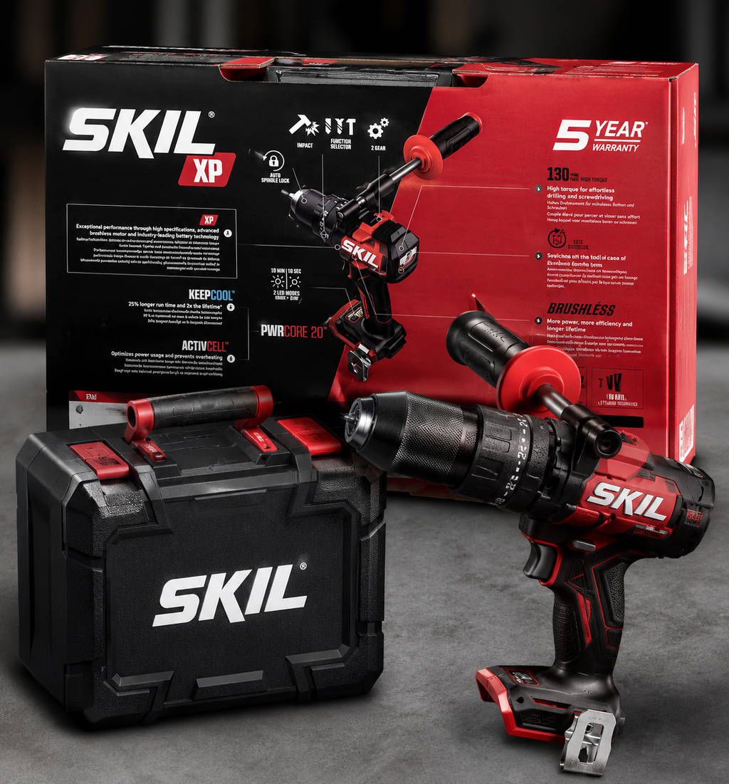 Perceuse à percussion SKIL XP Brushless 20V MAX – 130 Nm
