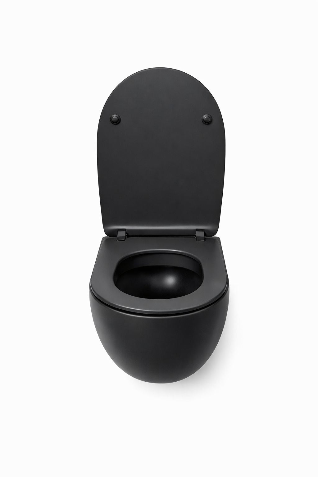 WC suspendu noir mat