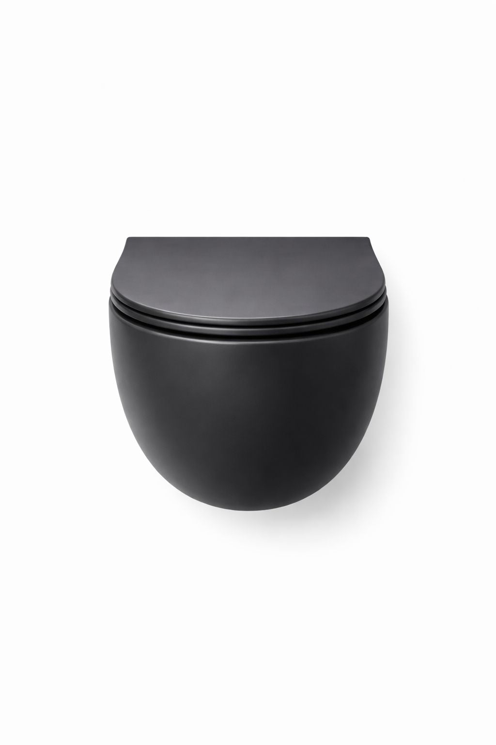 WC suspendu noir mat